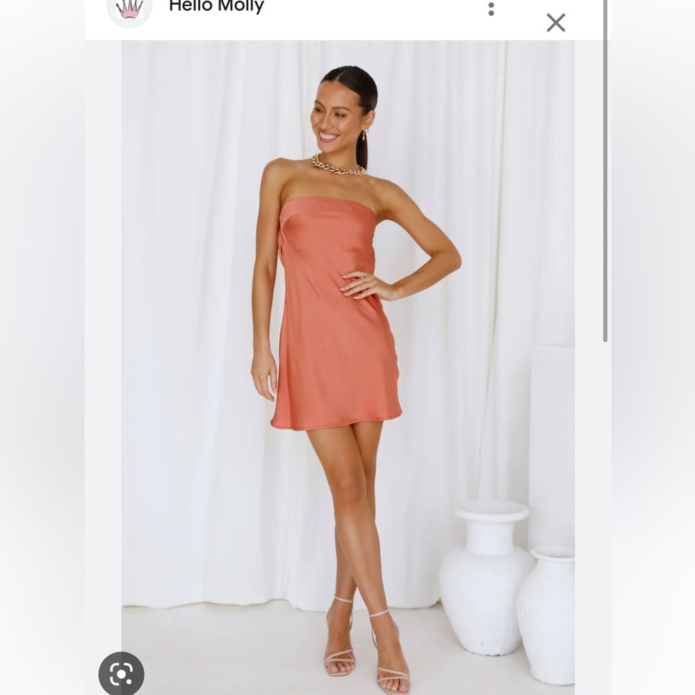 Hello Molly Strapless Dress